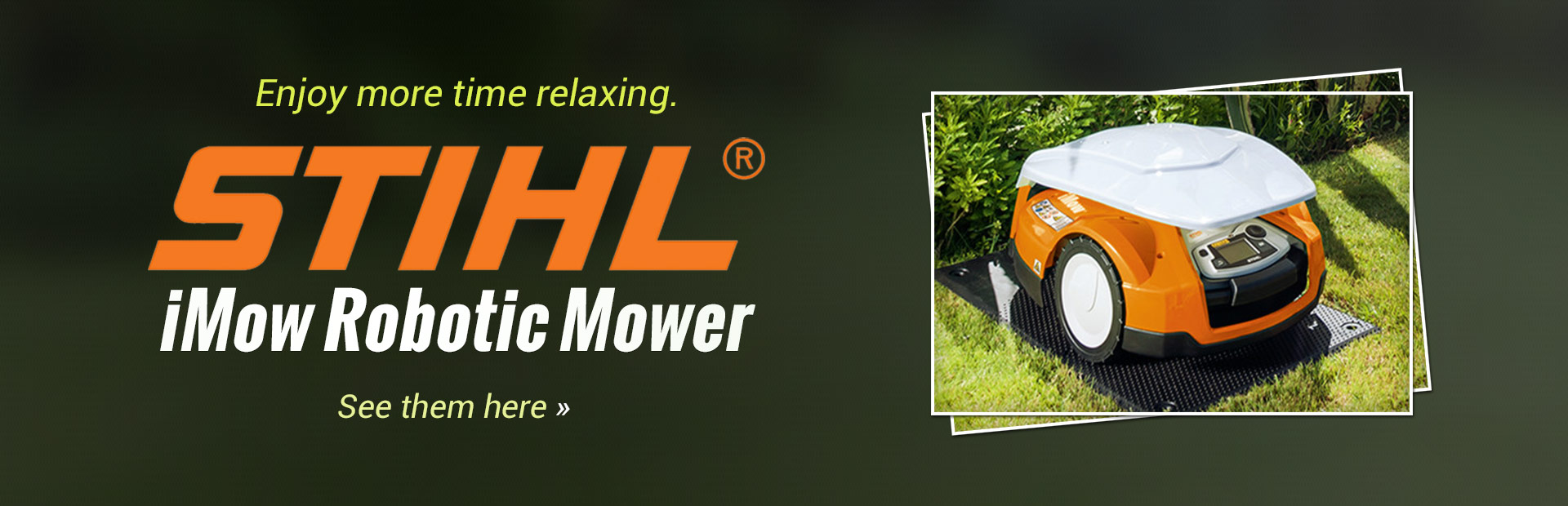 STIHL iMow Robotic Mowers